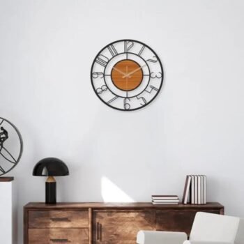 Mid Century Modern Large Wall Clock