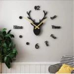 Markhor DIY Wall Clock Letter And Numbers