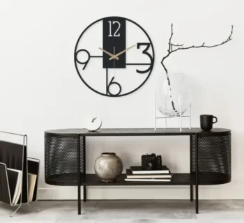 Modern Minimalist Wall Clock | Sleek Home & Office Décor