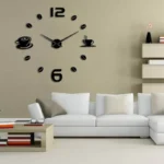 Tea and Coffee Kitchen Wall Clock