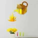 Tea Kettle Wall Clock for Kitchen | Fun & Functional Kitchen Décor